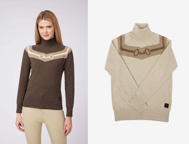 MAGLIONE COLLO ALTO NICOSIA VESTRUM Donna, Felpe e Pile 